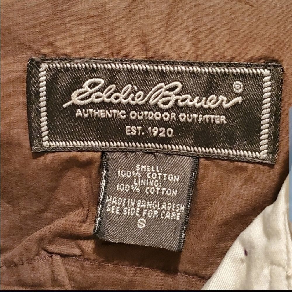 Eddie Bauer tan sports utility jacket - Picture 3 of 8